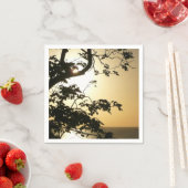 Sunset Through Trees II Tropische fotografie Servetten (Insitu)