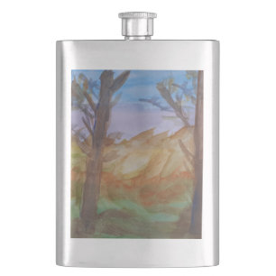 Sunset Trees Classic Flacon