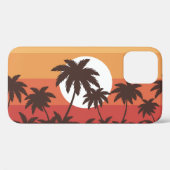 Sunset Tropical Palm Beach  Case-Mate iPhone Case (Achterkant (horizontaal))
