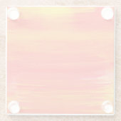 Sunset & Twilight - glazen onderzetter (Achterkant)