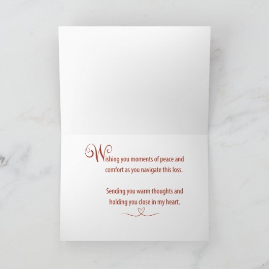 Sunset Uitzicht en Vogels Diepste Sympathie Kaart (Binnen)