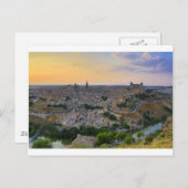 Sunset uitzicht Toledo Spanje Briefkaart (Voorkant / Achterkant)