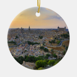 Sunset uitzicht Toledo Spanje Keramisch Ornament