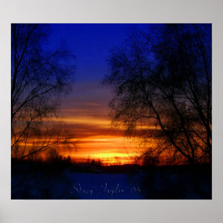 Sunset Valentijn Poster