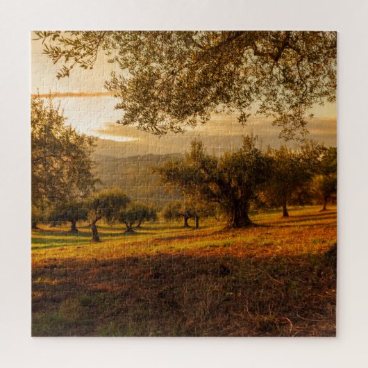 Sunset Valley Autumn Legpuzzel (Verticaal)
