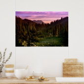 Sunset Valley Poster (Keuken)