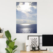 Sunset van St. Thomas Poster (Thuiskantoor)