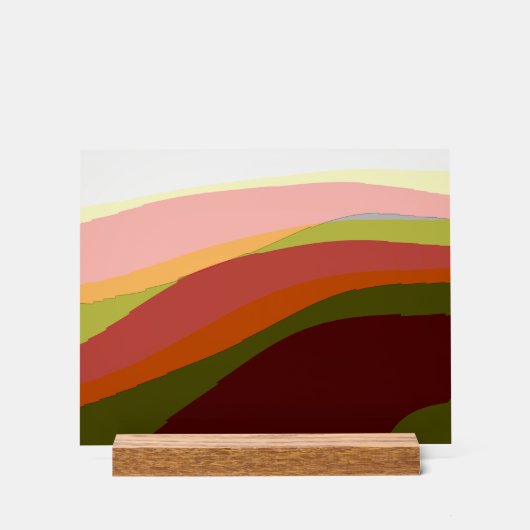 Sunset Vibes Art Abstrait 206 (Recto)
