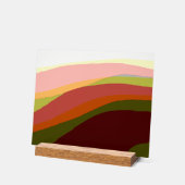 Sunset Vibes Art Abstrait 206 (Angle)