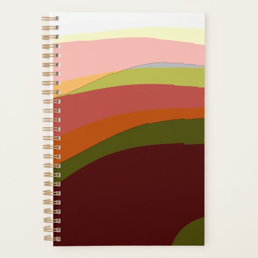 Sunset Vibes Art Abstrait 206 (Devant)