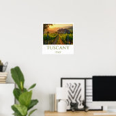 Sunset Vineyard gepersonaliseerd Poster (Thuiskantoor)