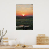 Sunset Vista Poster (Keuken)