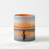 Sunset Walk - Venice Beach, CA Mug (Centre)