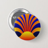 Sunset Wall Ronde Button 5,7 Cm (Voorkant /achterkant)