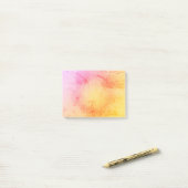 Sunset Waterverf Marmeren Sticky Notes (Op bureau)
