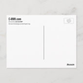 Sunset Windmill Painting Briefkaart (Achterkant)