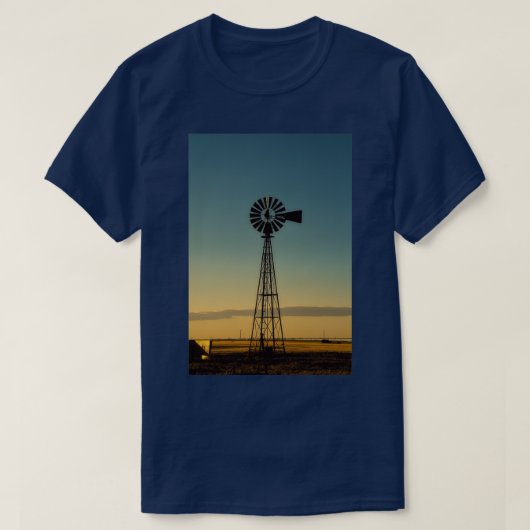 Sunset Windmill T-shirt (Design voorkant)