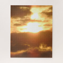 Sunset Winter Puzzle Legpuzzel