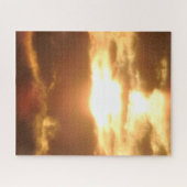 Sunset Winter Puzzle Legpuzzel (Horizontaal)