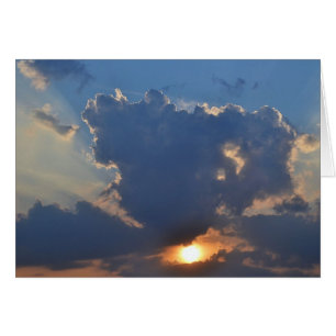Sunset with Teacup Cloud Formation by STaylor