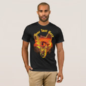 Sunset Wolf 2106 T-shirt (Voorkant volledig)