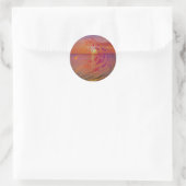 Sunset Wolf Sticker (Tas)
