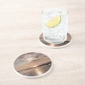 SUNSET ZANDSTEEN ONDERZETTER (Zijkant)