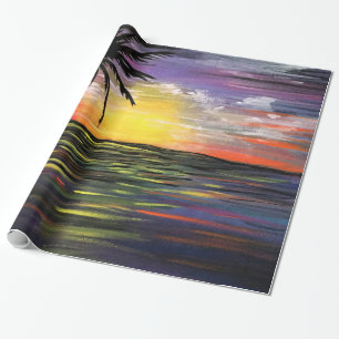 Sunset Zee Cadeaupapier