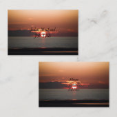 Sunset Zee Design Visitekaartje (Voorkant / Achterkant)