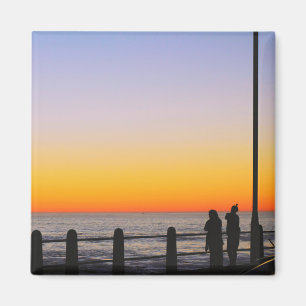 Sunset Zee Ocean Friends Magnet Magneet