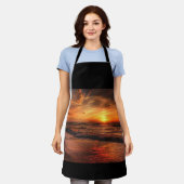 Sunset Zee Waves Schort (Gedragen)