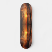 Sunset Zee Waves Skateboard (Voorkant)