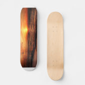 Sunset Zee Waves Skateboard (Voorkant)