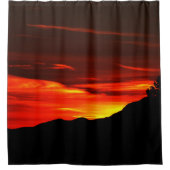 Sunset Zion National Park Utah Douche rideau (Devant)