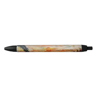 Sunset Zwarte Inkt Pen