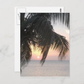 Sunsetting Doctor's Cave, Montego Bay, Jamaica Briefkaart (Voorkant / Achterkant)