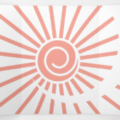 Sunshine 10 drieluik wenskaart (Binnenkant midden)