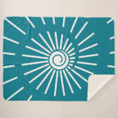 Sunshine 11 sherpa deken (Voorkant (horizontaal))