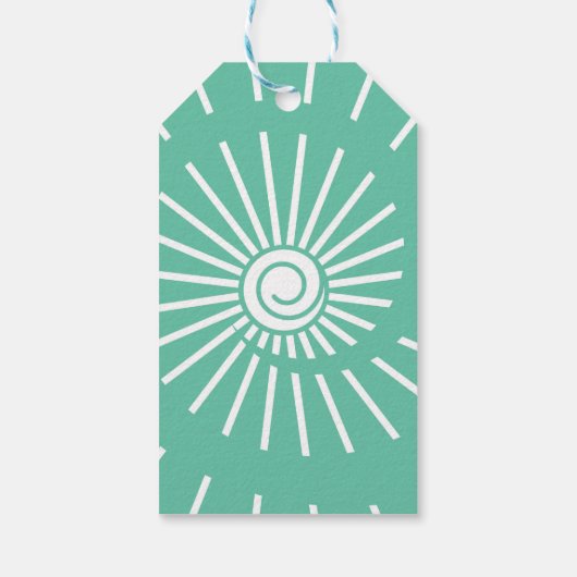 Sunshine 12 cadeaulabel (Achterkant)