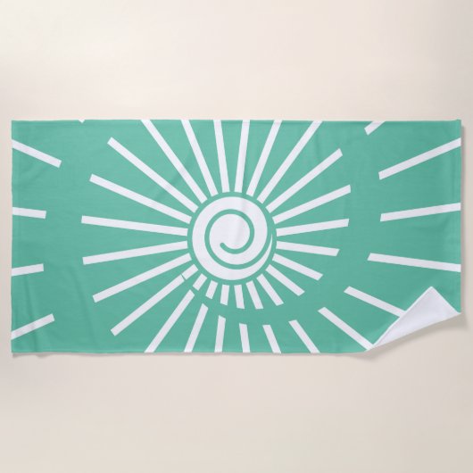 Sunshine 12 strandlaken (Voorkant)