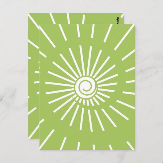 Sunshine 13 briefkaart (Voorkant / Achterkant)