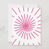 Sunshine 15 notitiekaartje (Achterkant)