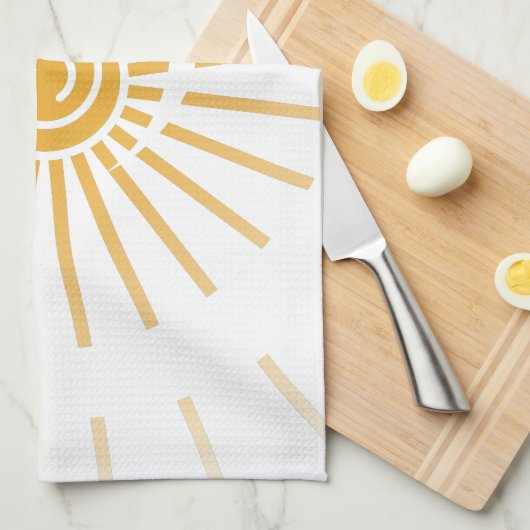 Sunshine 1 theedoek (Quarter Fold)