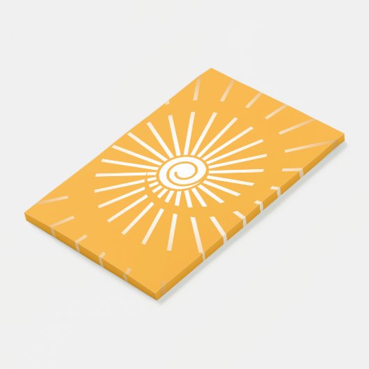 Sunshine 2 post-it® notes (Schuin)