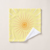 Sunshine 3 bad handdoek (Wasdoekje)