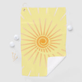 Sunshine 3 golfhanddoek (Insitu)