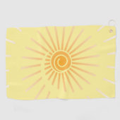 Sunshine 3 golfhanddoek (Horizontaal)