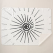 Sunshine 4 sherpa deken (Voorkant (horizontaal))