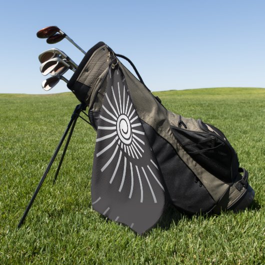 Sunshine 5 golfhanddoek (Groen)