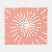 Sunshine 9 fleece deken (Voorkant (Horizontaal))